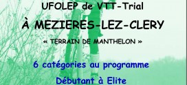 Finale Championnat Régional UFOLEP Mezieres les Clery le 5 mai