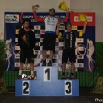 Podium Coupe de France Elite de Cerny