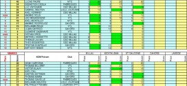 Résultats et Général Open Free après St Gaudens