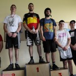 Coupe de Belgique Gilly podium Elite