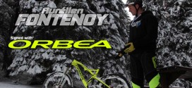 Aurélien Fontenoy, Enduro / Trial dans la neige sur Orbea