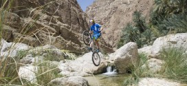 Kenny Belaey à Oman, Red Bull Bike Tour