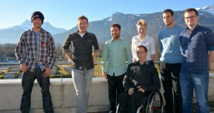 From letft to right: Kenny Belaey, Bobbie Traksel (President), Donny Robinson, Greita Neimanas, Tobias Frankhauser (wheel chair), Kevin Sireau and Manuel Kopp
©UCI